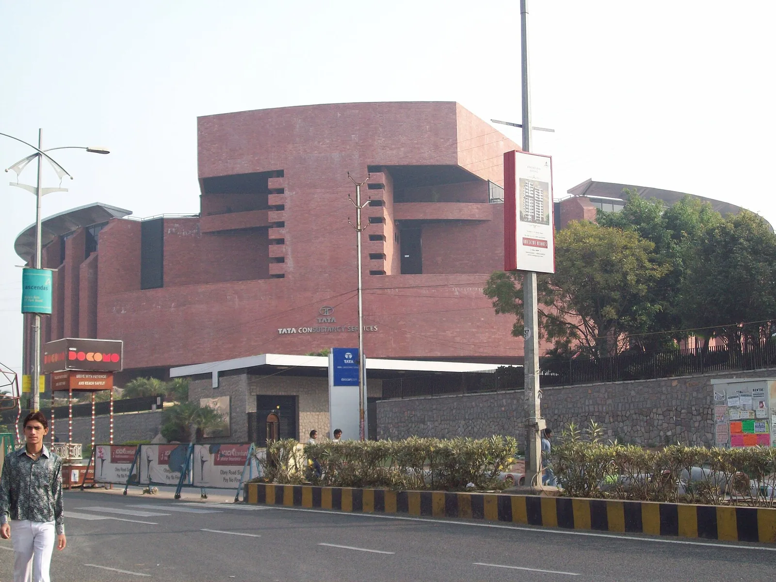 Tata Consultancy Services office in Hyderabad, one of the Tata Sons group companies