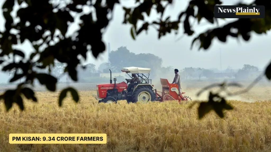 Tractor preparing a wheat field in Punjab, representative image for the PM Kisan 24th instalment