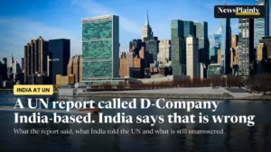 United Nations headquarters in New York, where India raised the Dawood Ibrahim objection