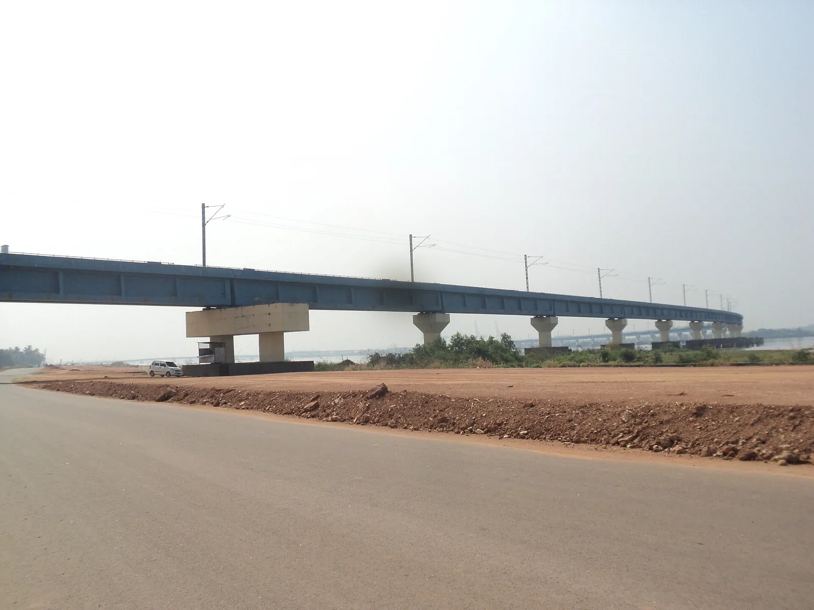 Vallarpadam container terminal road in Kochi, file photo, not the Cheranalloor accident spot