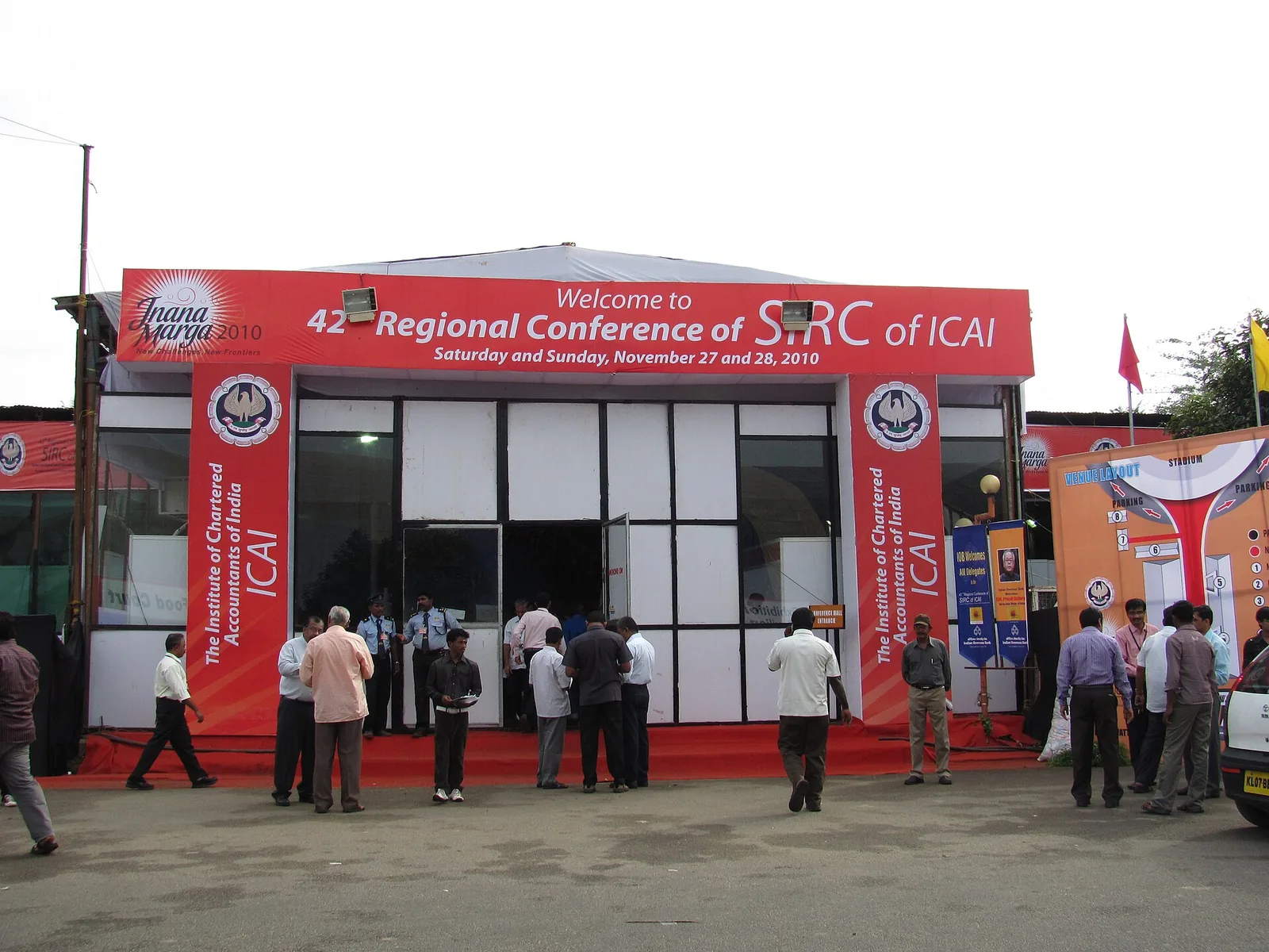 Venue of an ICAI regional conference in Kochi, the body behind the ICAI result