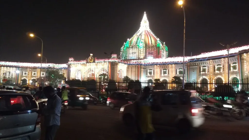 Vidhan Bhawan in Lucknow lit up at night, file photo for UCC in Uttar Pradesh story