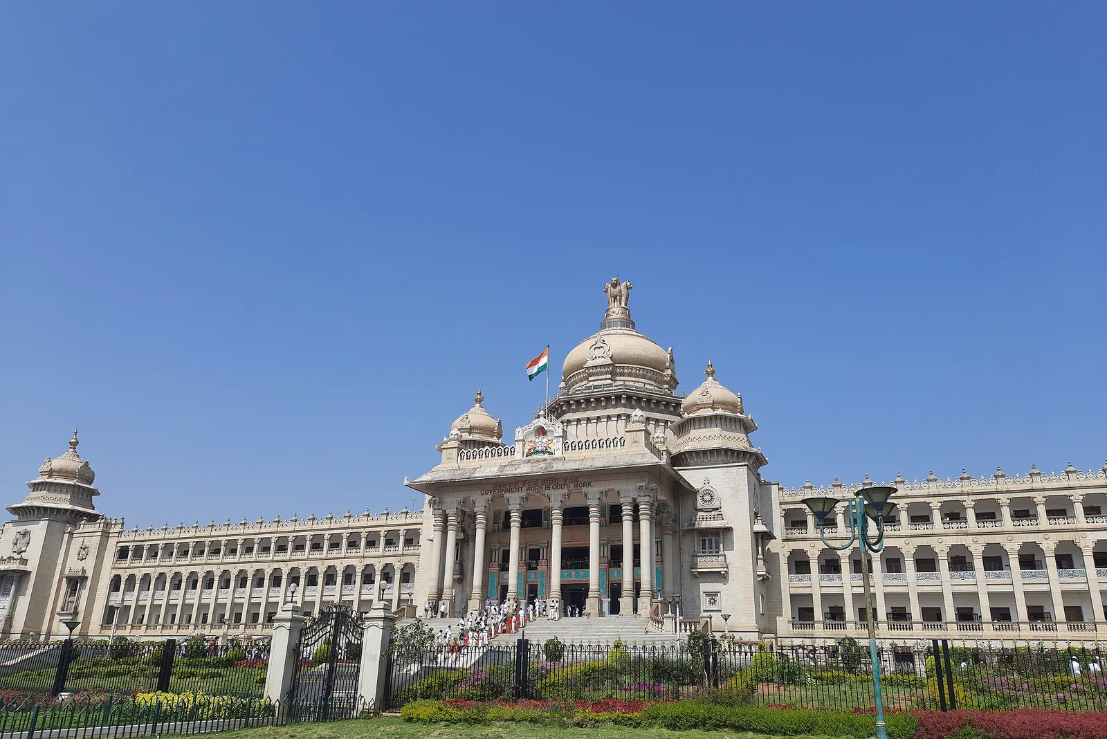 Vidhana Soudha in Bengaluru, where the Karnataka Legislative Council meets, 2022 file photo