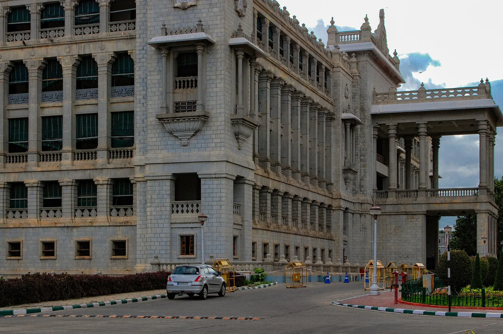Vikasa Soudha, the Karnataka government office building in Bengaluru